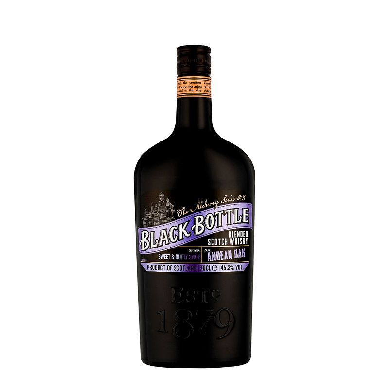 Foto van Black bottle andean oak the alchemy series 70cl whisky