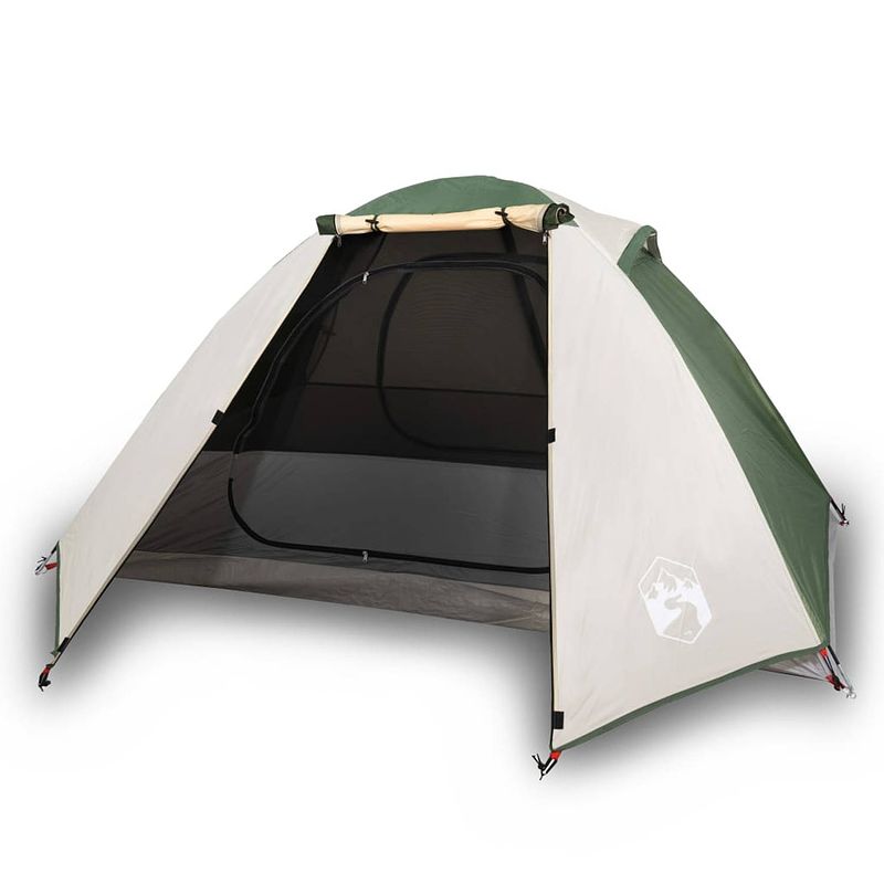 Foto van Vidaxl tent 2-persoons 224x248x118 cm 185t taft groen