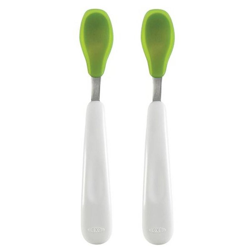 Foto van Oxo tot set voedingslepels - green