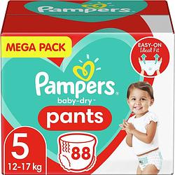 Foto van Pampers - baby dry pants - maat 5 - mega pack - 88 luierbroekjes