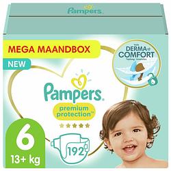 Foto van Pampers - premium protection - maat 6 - mega maandbox - 192 luiers