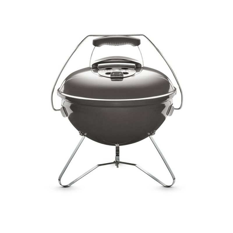 Foto van Weber smokey joe premium houtskoolbarbecue - ø 37 cm - grijs