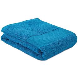 Foto van Arowell sporthanddoek fitness handdoek 130 x 30 cm - 500 gram - lichtblauw (1 stuks)
