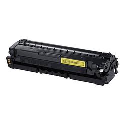 Foto van Samsung clt-y503l gele tonercartridge met hoog rendement (su491a) voor sl-c3010nd c3060fr