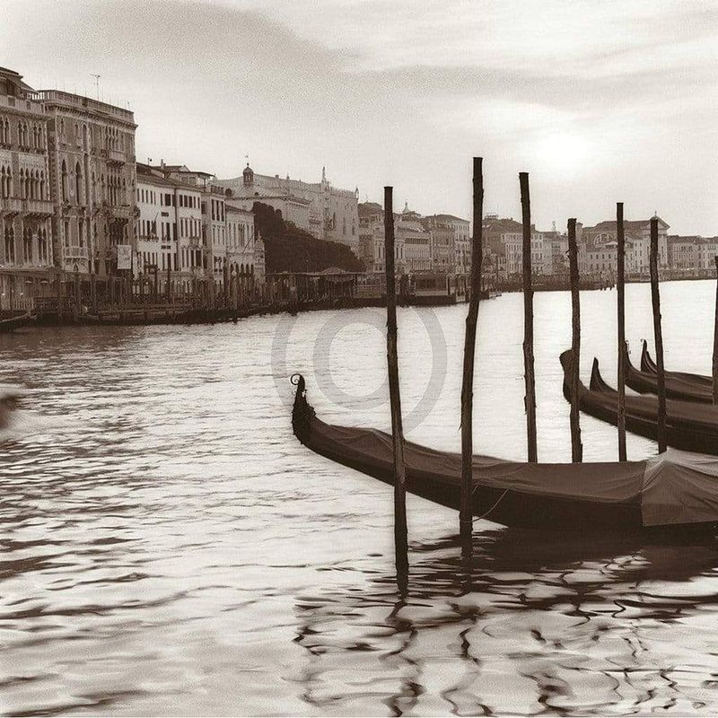 Foto van Alan blaustein - campo di salute venezia kunstdruk 61x61cm