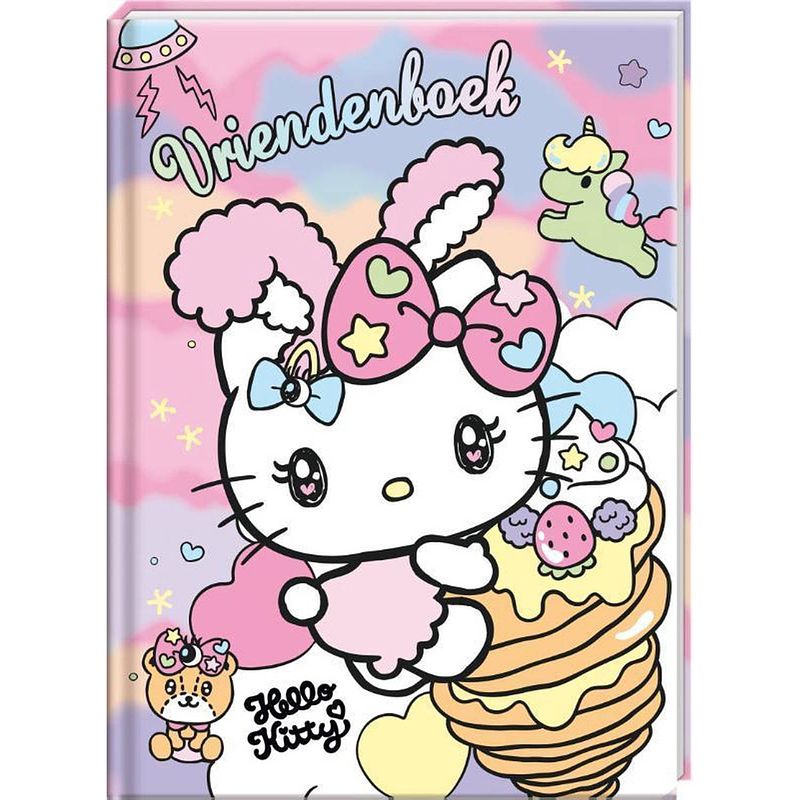 Foto van Hello kitty vriendenboekje vriendenboek