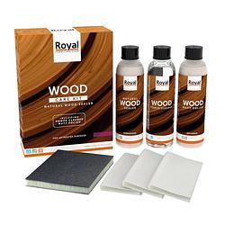 Foto van Oranje furniture care natural wood sealer - wood care kit