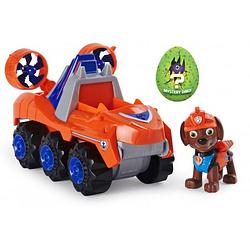 Foto van Nickelodeon speelset dino rescue zuma paw patrol oranje/blauw