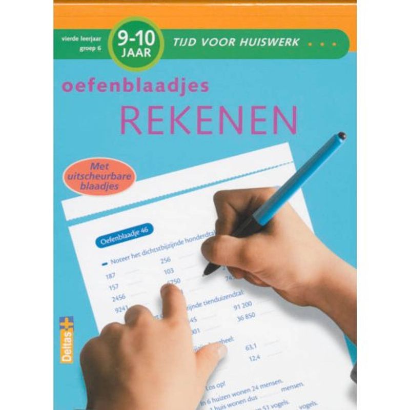 Foto van Oefenblaadjes rekenen / 9-10 jaar - tijd voor