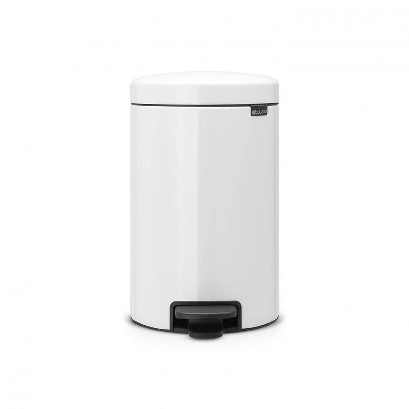 Foto van Brabantia newicon pedaalemmer met metalen b.e. 12 l - white