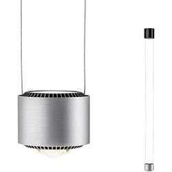 Foto van Paulmann aldan ii pendell 79786 hanglamp led zwart, aluminium (geborsteld)