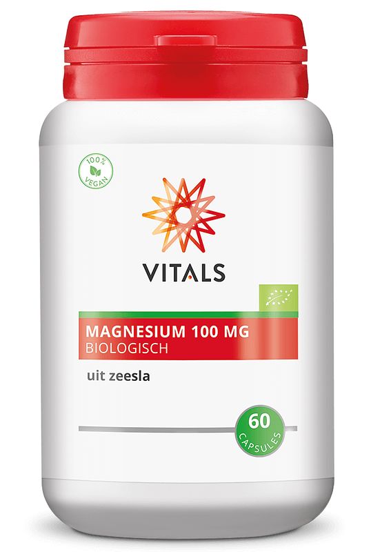 Foto van Vitals magnesium 100mg capsules