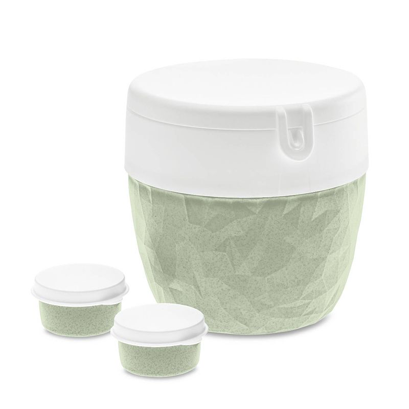 Foto van Bento box, groot, organic groen - koziol bentobox l