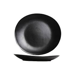 Foto van Cosy & trendy dinerbord vongola black - 28 x 26 cm