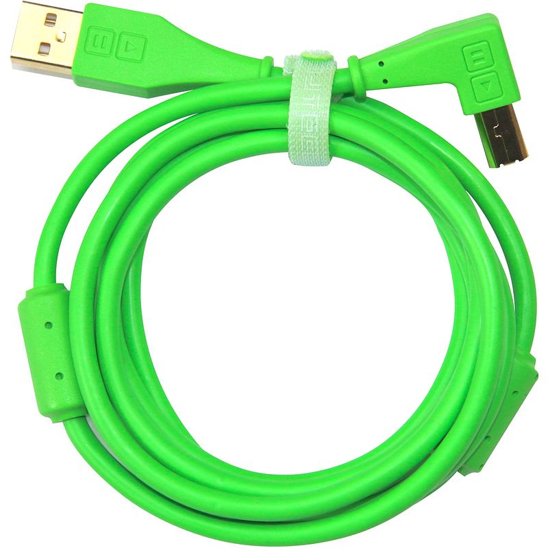 Foto van Dj techtools chroma cable angled usb 1.5 m groen