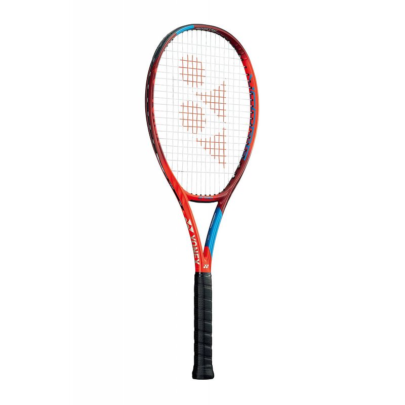 Foto van Yonex tennisracket vcore pro 100 grafiet rood gripmaat l3 300 gram