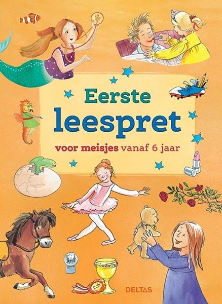 Foto van Boek eerste leespret voor meisjes vanaf 6 jaar