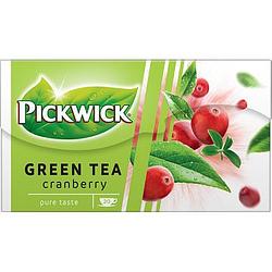 Foto van Pickwick cranberry groene thee 20 stuks bij jumbo