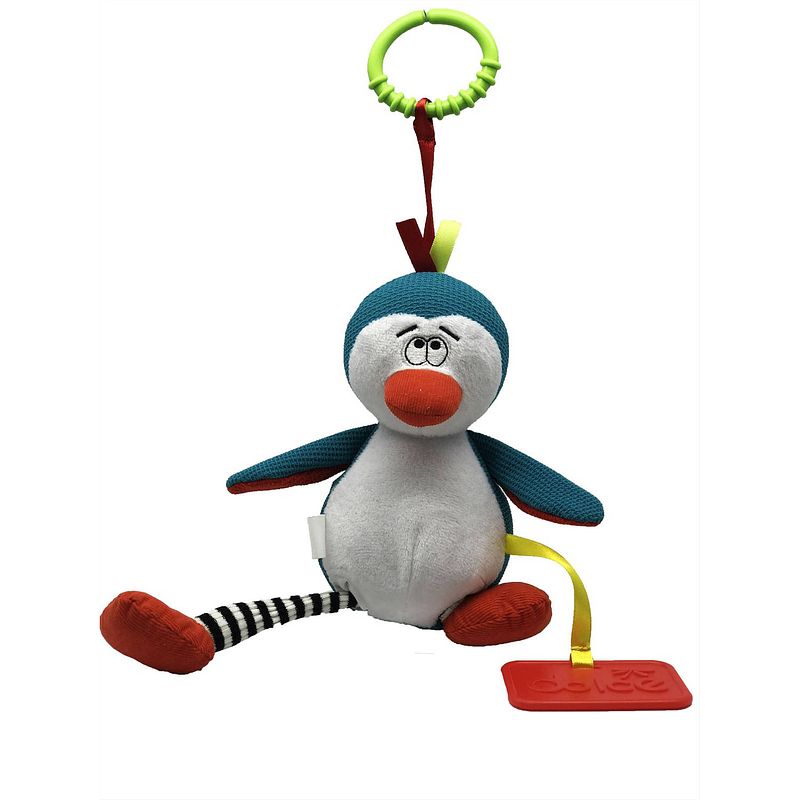 Foto van Dolce classic activiteitenknuffel pinguïn - 24 cm