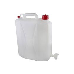 Foto van Voedselgeschikte jerrycan/watertank met tap 25 liter - jerrycan voor water