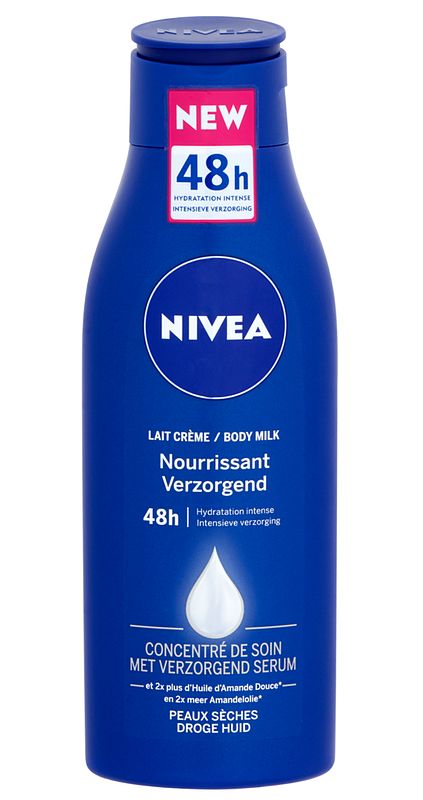 Foto van Nivea body milk verzorgende 250ml bij jumbo