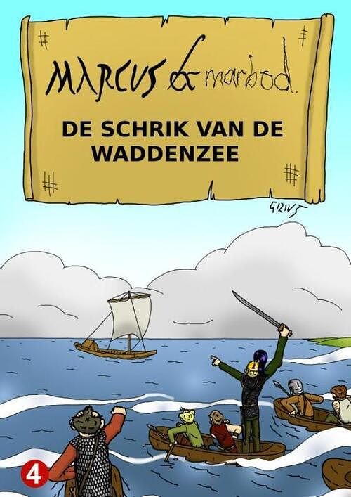 Foto van Marcus & marbod 4 de schrik van de waddenzee - gilivs gracilis - paperback (9789464651577)