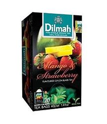 Foto van Dilmah mango en aardbei thee