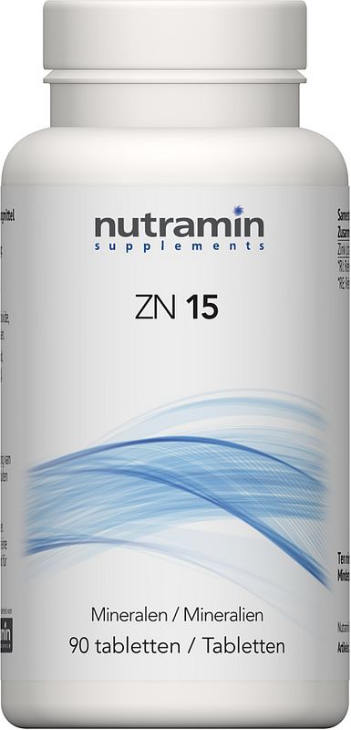 Foto van Nutramin zn 15 tabletten