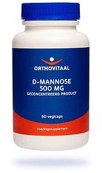 Foto van Orthovitaal d-mannose 500 mg capsules