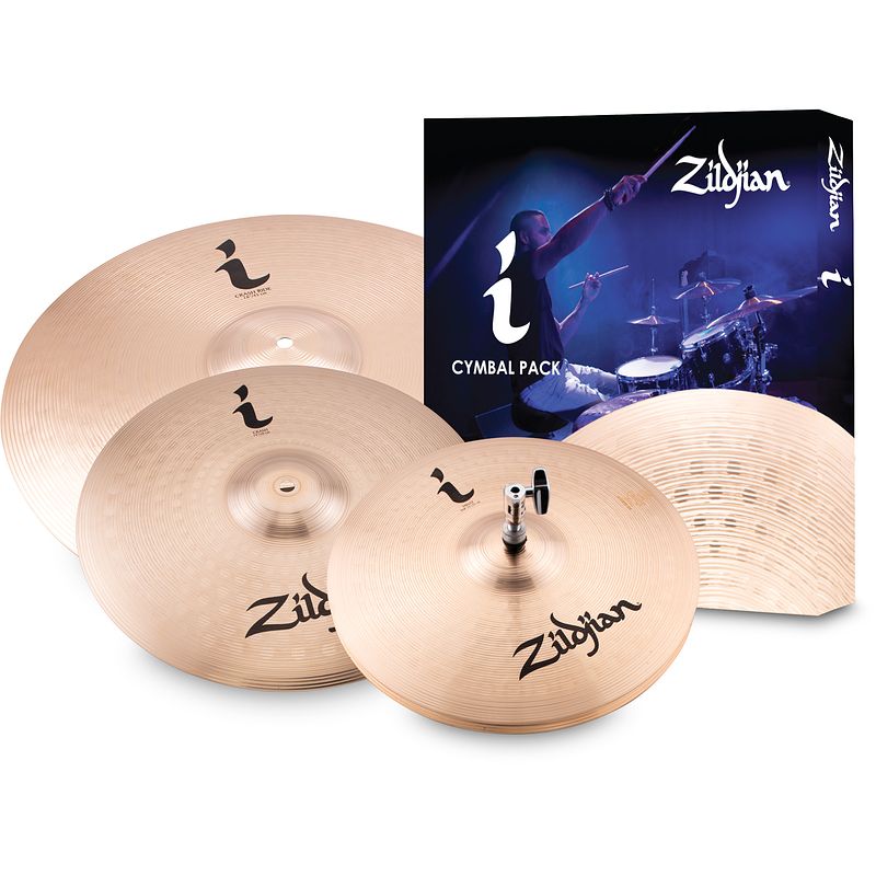 Foto van Zildjian i family essentials plus pack 3-delige bekkenset