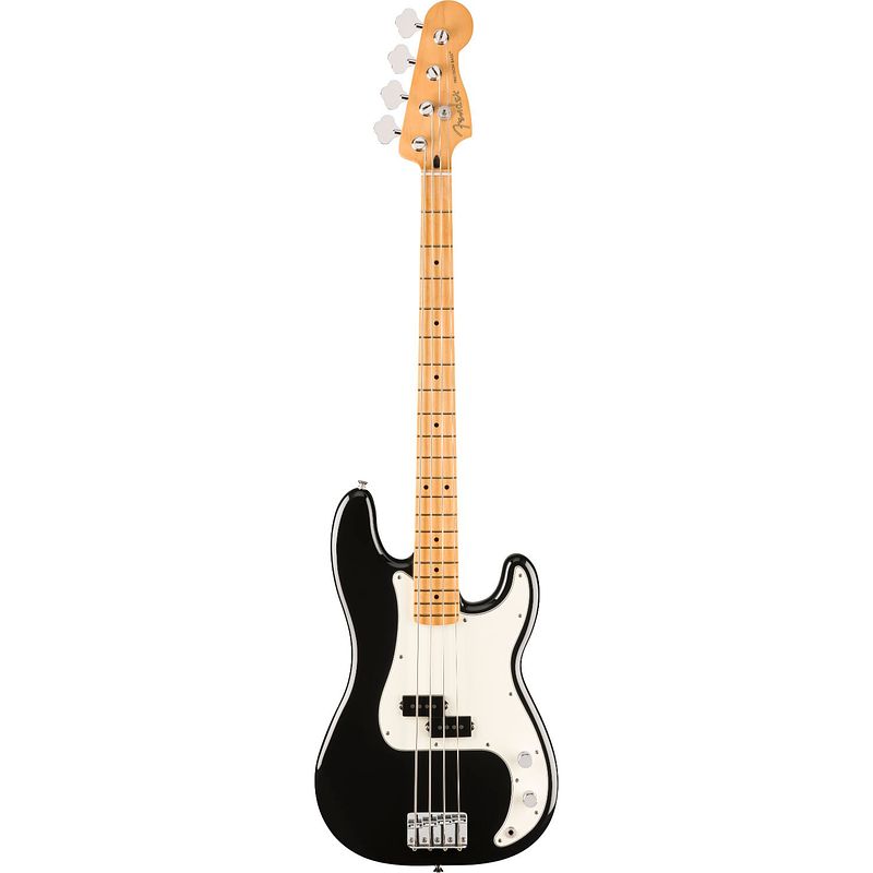 Foto van Fender player ii precision bass mn black elektrische basgitaar