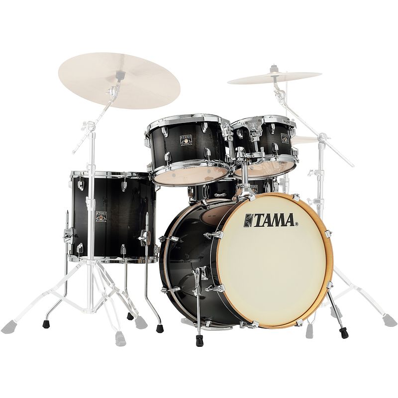 Foto van Tama cl50rs-tpb superstar classic 5d set transparent black 20