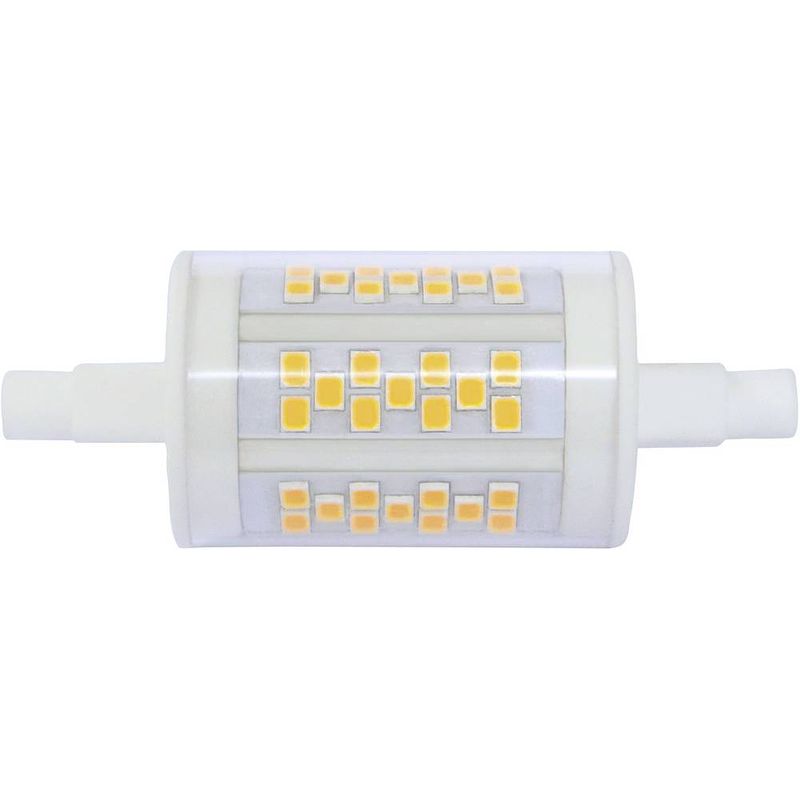 Foto van Lightme lm85353 led-lamp energielabel f (a - g) r7s staaf 12.5 w warmwit (ø x l) 29 mm x 78 mm niet dimbaar 1 stuk(s)