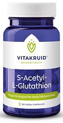 Foto van Vitakruid s-acetyl-l-glutathion capsules 30st