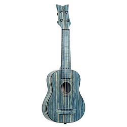 Foto van Ortega ruswb-so bamboo series soprano size ukulele stonewashed sopraan ukelele met gigbag