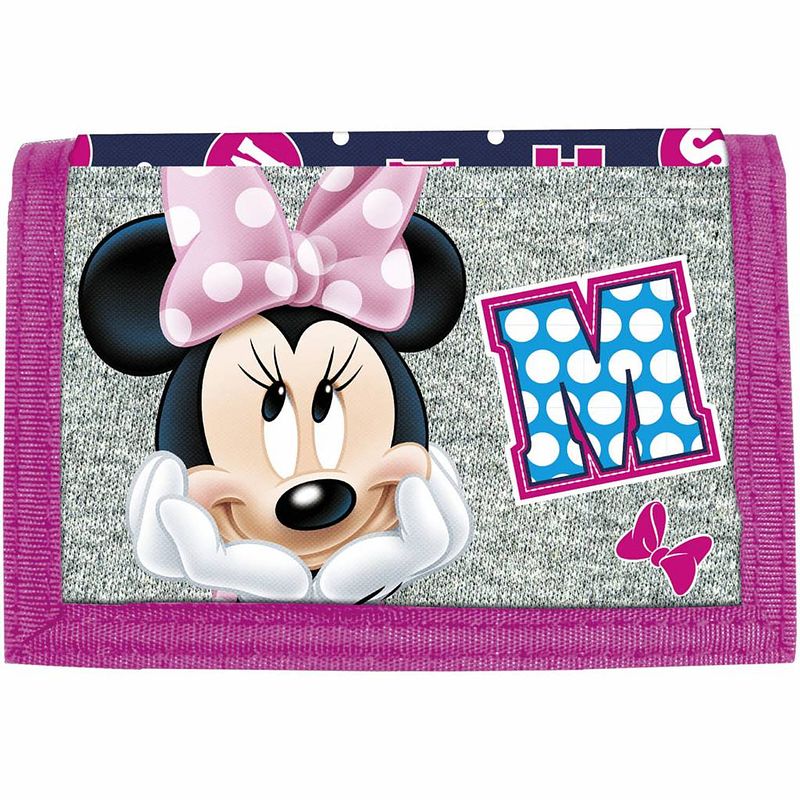 Foto van Disney minnie mouse cute - portemonnee - 12 x 8 cm - multi