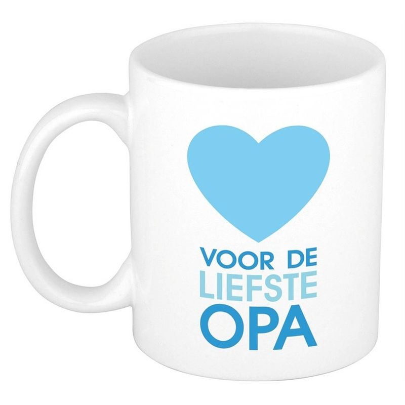 Foto van Grootvader verjaardag cadeau mok / beker - voor de liefste opa - 300 ml