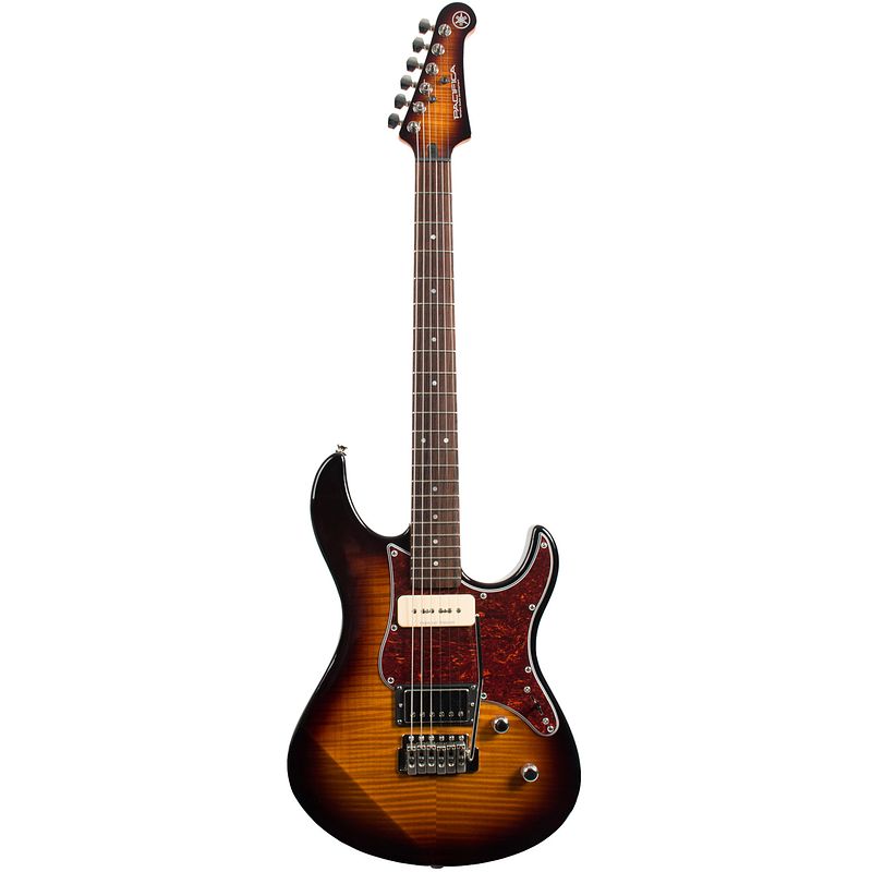 Foto van Yamaha pacifica 611vfm tobacco brown sunburst