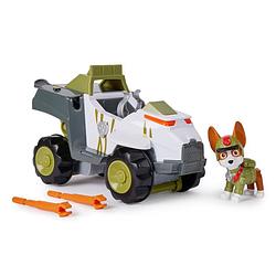 Foto van Paw patrol jungle pups trackers aap speelgoedauto met speelfiguur