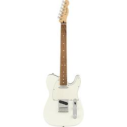 Foto van Fender player telecaster polar white pf