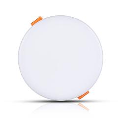 Foto van V-tac vt-610rd rond verstelbare led mini paneel - samsung - ip20 - wit - 12w - 750 lumen - 6400k - 5 jaar