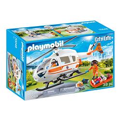 Foto van Playmobil city life eerste hulp helikopter 70048