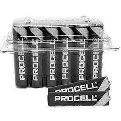 Foto van Aaa batterij (potlood) duracell procell industrial alkaline 1.5 v 24 stuk(s)