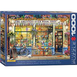 Foto van Eurographics puzzel the greatest bookstore in the world - 1000 stukjes