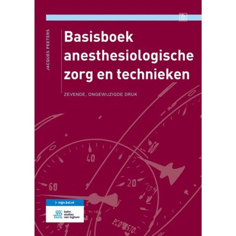 Foto van Basisboek anesthesiologische zorg en technieken -