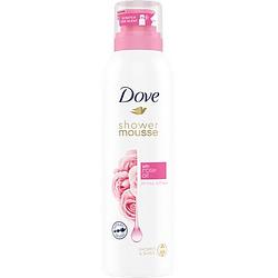 Foto van Dove shower mousse rose oil 200ml bij jumbo