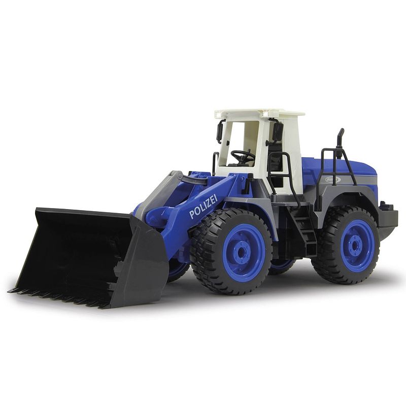 Foto van Jamara rc shovel polizei jongens 1:20 2,4 ghz blauw