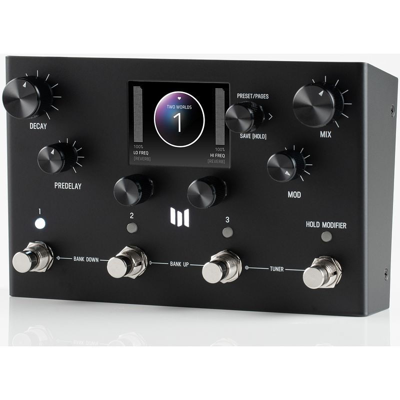 Foto van Meris mercuryx 10th anniversary limited edition modular reverb system