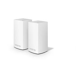 Foto van Linksys velop dual band - duo pack mesh router wit