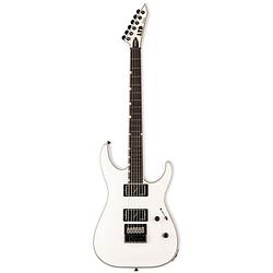 Foto van Esp ltd deluxe mh-1000 evertune snow white elektrische gitaar met fishman fluence modern elementen